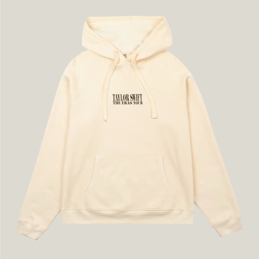 Eras Tour Beige/Cream Hoodie size M